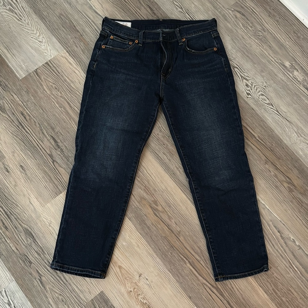Gap girlfriend mid rise jeans a